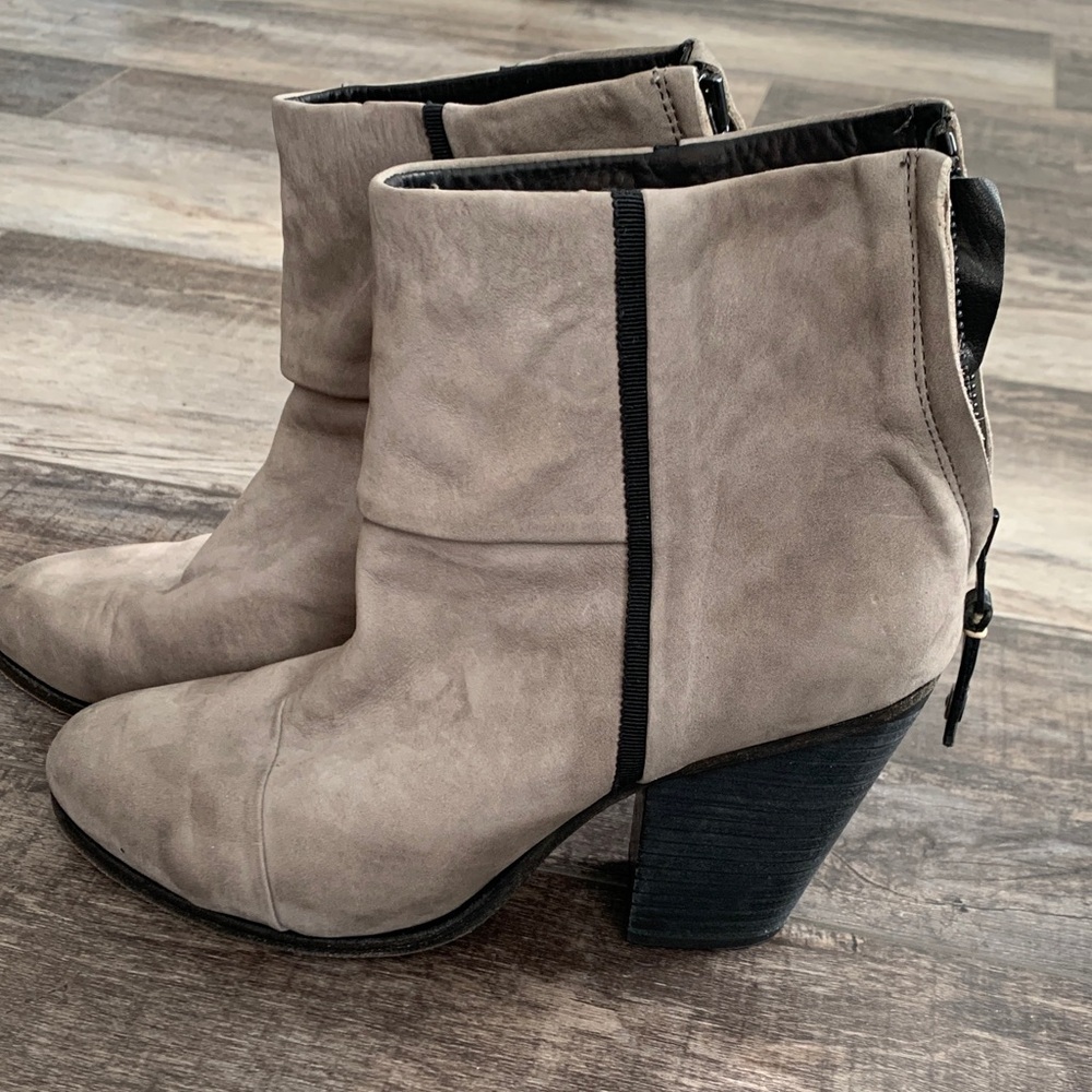 rag & bone Women's Gray Ankle Boots